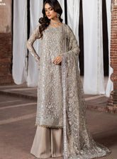 Shehnai By Zarif Embroidered Net 3 Piece Unstitched Suit AF24SLWE D-ZS-06 DOORIYA