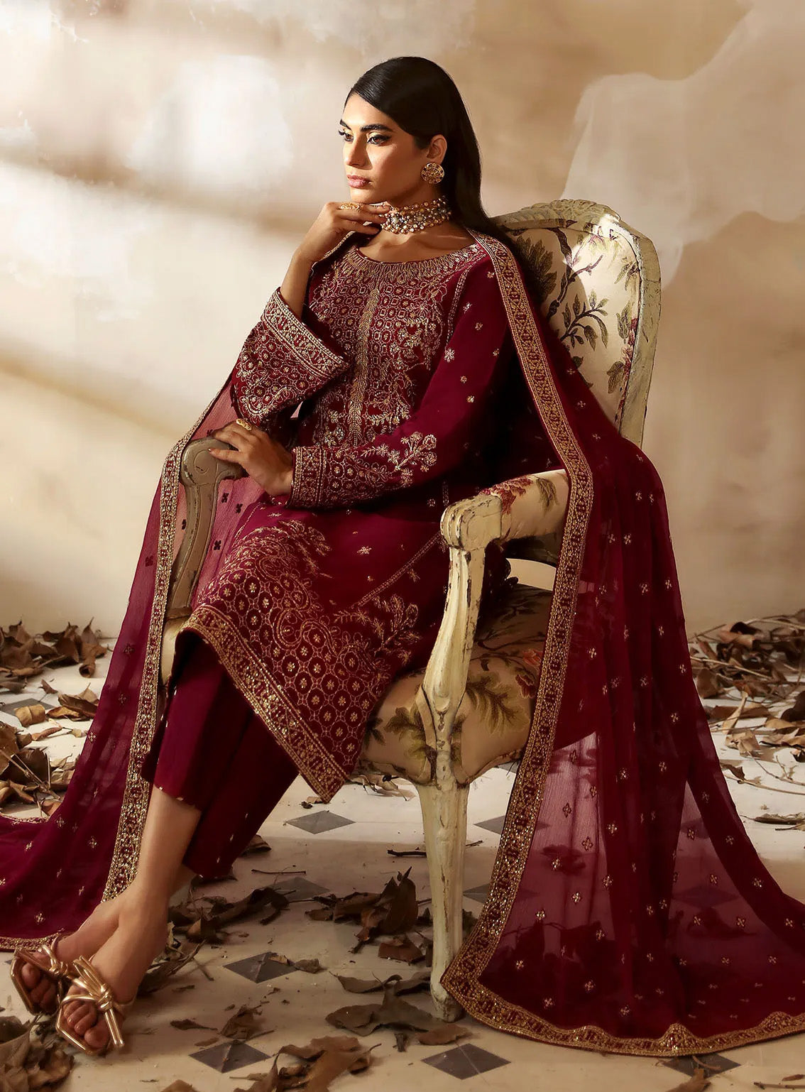 Shehrnaaz By Gulaal Embroidered Raw Silk 3 Piece Unstitched Suit GL24SR GL-SD-24-01 RAMAIL Shehrnaaz By Gulaal Embroidered Raw Silk 3 Piece Unstitched Suit GL24SR GL-SD-24-01 RAMAIL