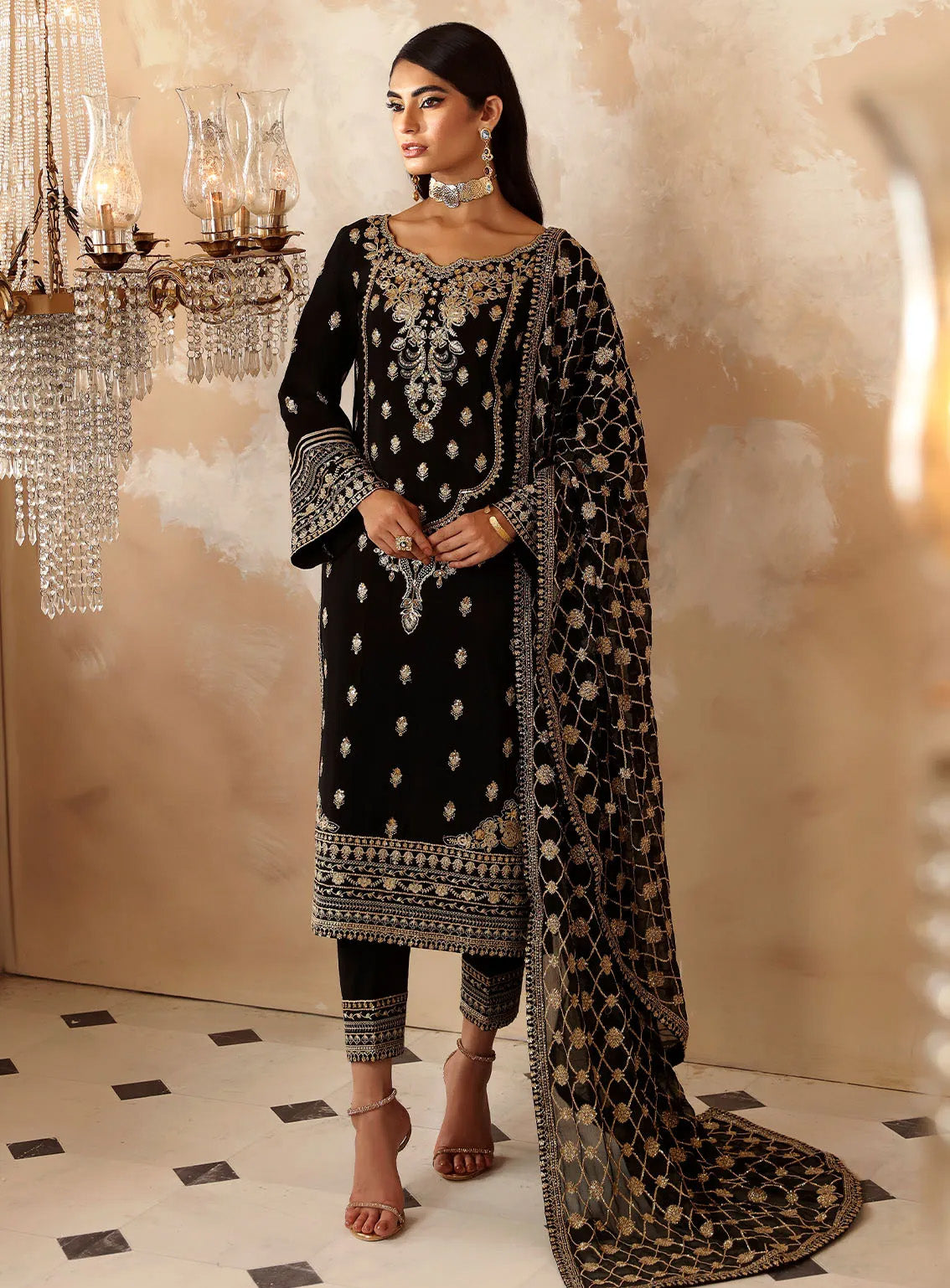Shehrnaaz By Gulaal Embroidered Raw Silk 3 Piece Unstitched Suit GL24SR GL-SD-24-03 INAARA Shehrnaaz By Gulaal Embroidered Raw Silk 3 Piece Unstitched Suit GL24SR GL-SD-24-03 INAARA