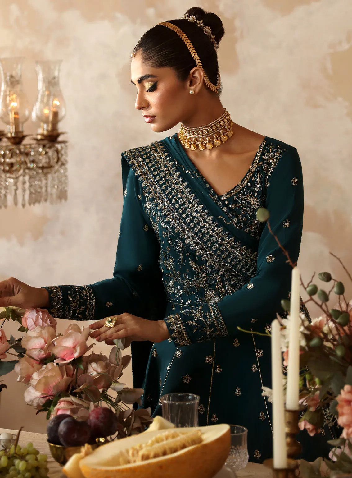 Shehrnaaz By Gulaal Embroidered Raw Silk 3 Piece Unstitched Suit GL24SR GL-SD-24-04 MAHIRI Shehrnaaz By Gulaal Embroidered Raw Silk 3 Piece Unstitched Suit GL24SR GL-SD-24-04 MAHIRI
