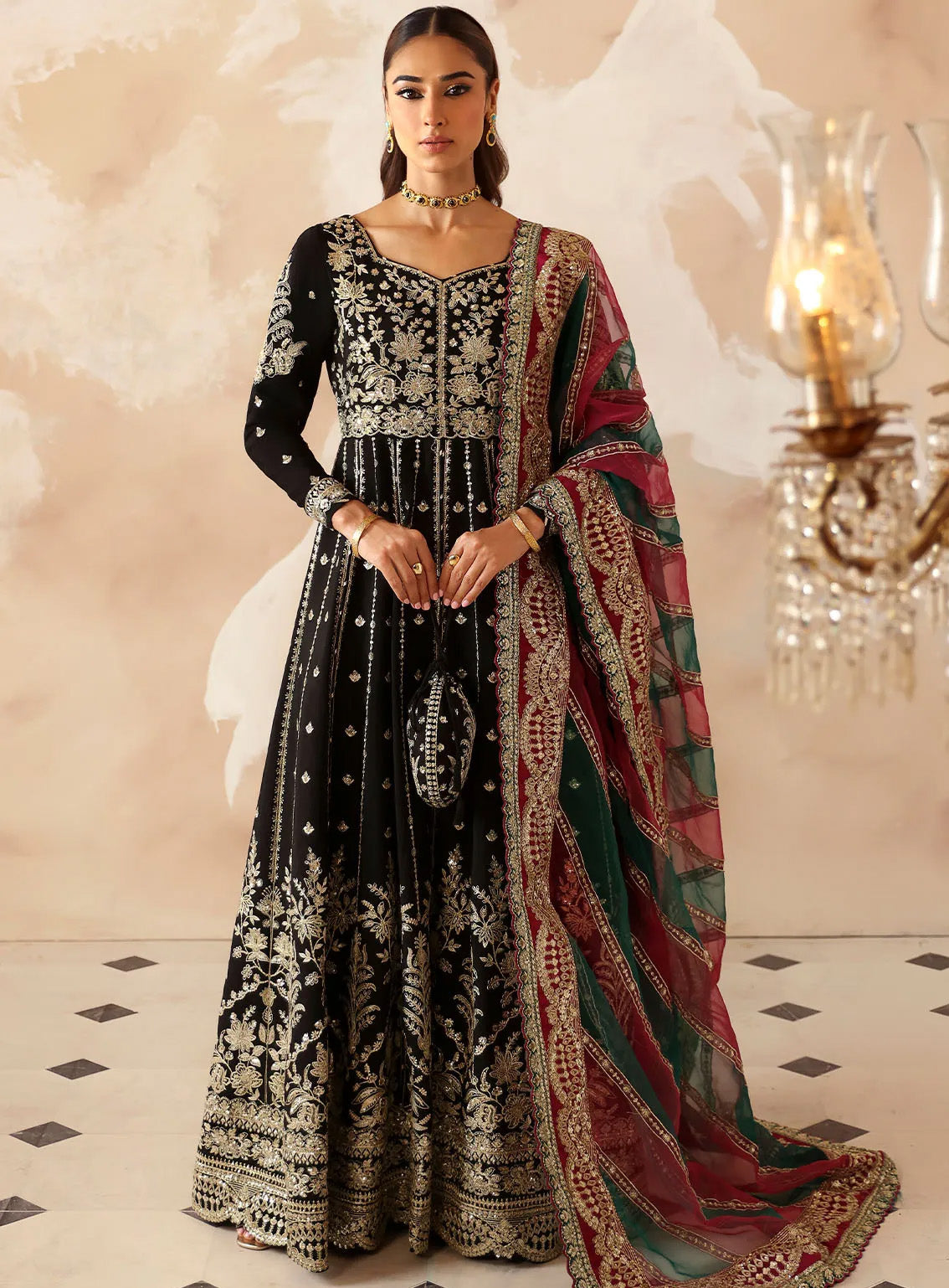 Shehrnaaz By Gulaal Embroidered Raw Silk 3 Piece Unstitched Suit GL24SR GL-SD-24-07 NAZMIL Shehrnaaz By Gulaal Embroidered Raw Silk 3 Piece Unstitched Suit GL24SR GL-SD-24-07 NAZMIL