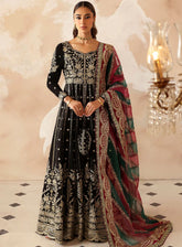 Shehrnaaz By Gulaal Embroidered Raw Silk 3 Piece Unstitched Suit GL24SR GL-SD-24-07 NAZMIL