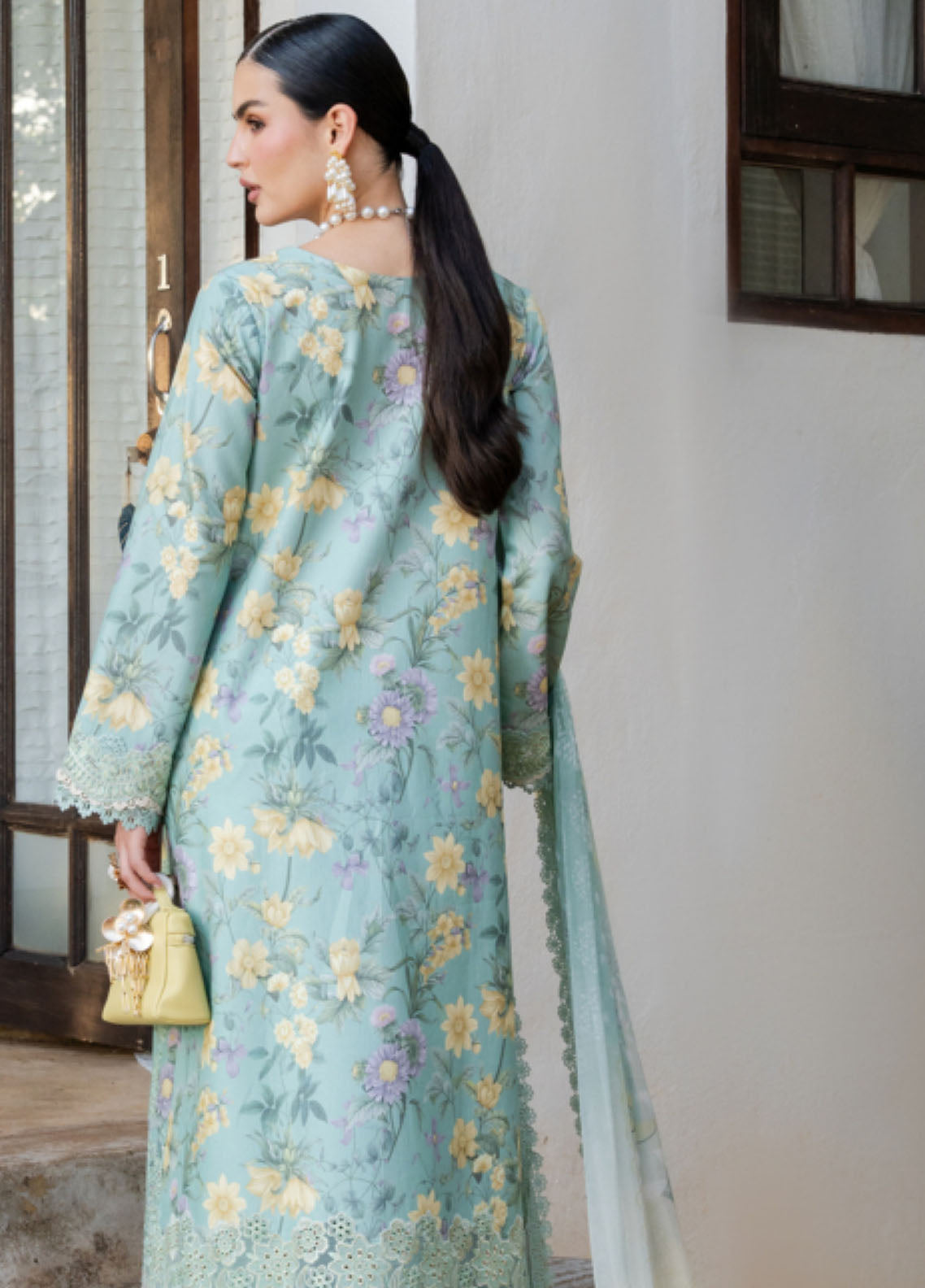 Shezlin By Aabyaan Chikankari Lawn 3 Piece Unstitched Suit ABY26SCE D-AZ-03 TIVARA Shezlin By Aabyaan Chikankari Lawn 3 Piece Unstitched Suit ABY26SCE D-AZ-03 TIVARA