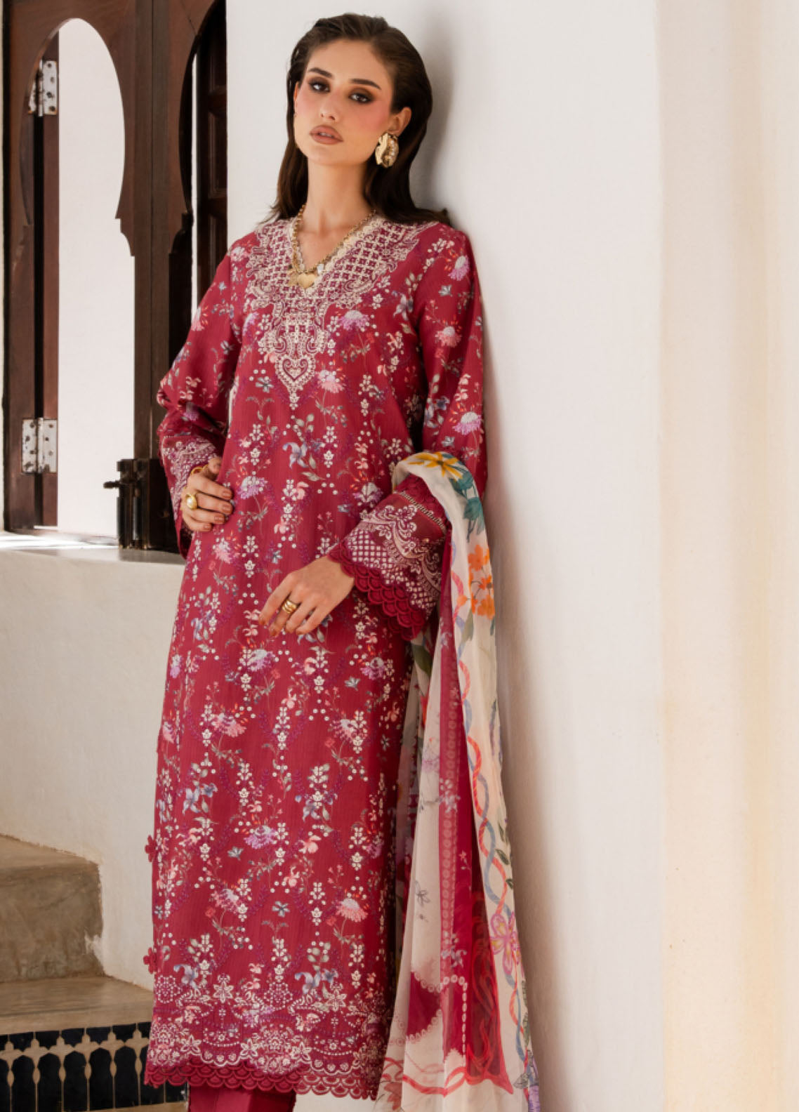 Shezlin By Aabyaan Chikankari Lawn 3 Piece Unstitched Suit ABY26SCE D-AZ-06 AMARA Shezlin By Aabyaan Chikankari Lawn 3 Piece Unstitched Suit ABY26SCE D-AZ-06 AMARA