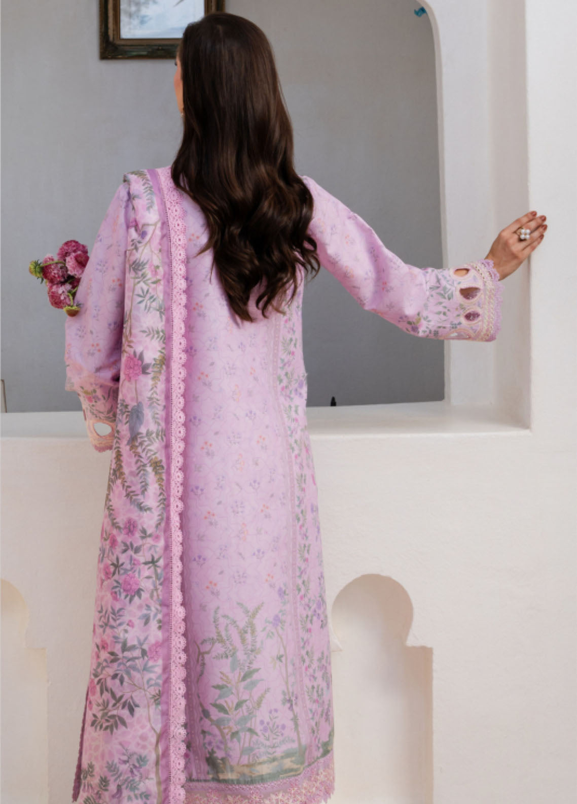 Shezlin By Aabyaan Chikankari Lawn 3 Piece Unstitched Suit ABY26SCE D-AZ-11 ELOWEN Shezlin By Aabyaan Chikankari Lawn 3 Piece Unstitched Suit ABY26SCE D-AZ-11 ELOWEN