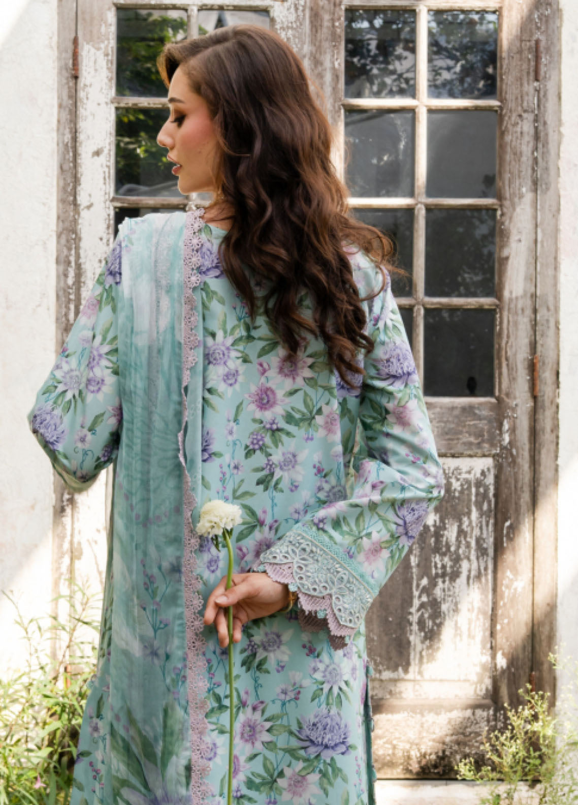 Shezlin By Aabyaan Chikankari Lawn 3 Piece Unstitched Suit ABY26SCE D-AZ-13 VIRELLE Shezlin By Aabyaan Chikankari Lawn 3 Piece Unstitched Suit ABY26SCE D-AZ-13 VIRELLE