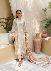 Shezlin By Aabyaan Embroidered Chikankari 3 Piece Unstitched Suit ABY24S D-AF-03 NEHIR