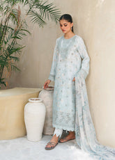 Shezlin By Aabyaan Embroidered Chikankari 3 Piece Unstitched Suit ABY24S D-AF-04 DILARA