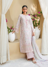 Shezlin By Aabyaan Embroidered Chikankari 3 Piece Unstitched Suit ABY24S D-AF-05 CEYDA