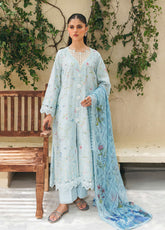 Shezlin By Aabyaan Embroidered Chikankari 3 Piece Unstitched Suit ABY24S D-AF-06 AYLIN