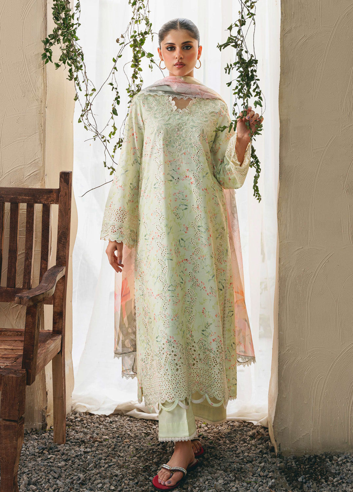 Shezlin By Aabyaan Embroidered Chikankari 3 Piece Unstitched Suit ABY24S D-AF-07 ELIF Shezlin By Aabyaan Embroidered Chikankari 3 Piece Unstitched Suit ABY24S D-AF-07 ELIF