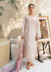 Shezlin By Aabyaan Embroidered Chikankari 3 Piece Unstitched Suit ABY24S D-AF-09 EVA