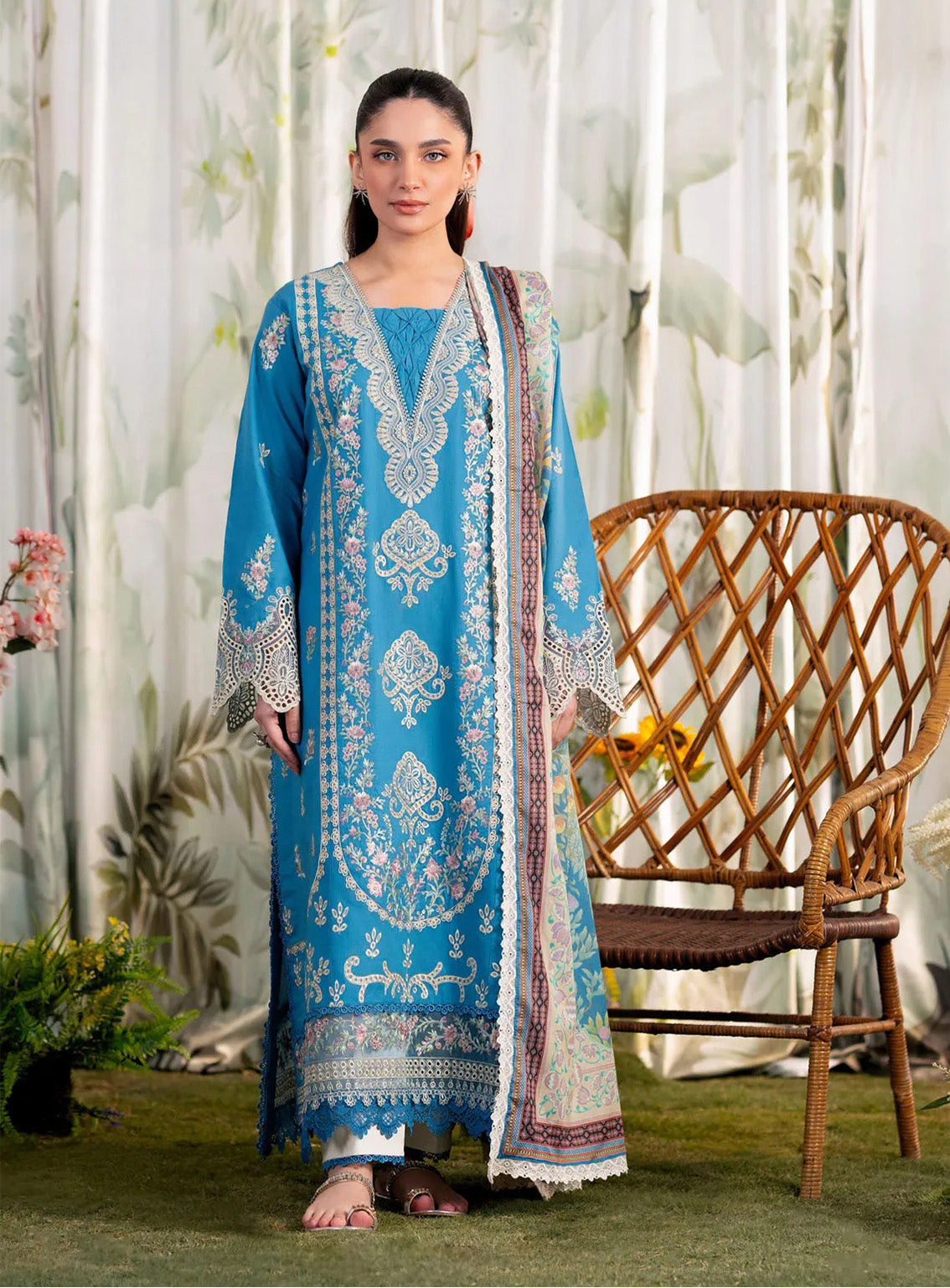 Shezlin By Aabyaan Embroidered Chikankari 3 Piece Unstitched Suit ABY25S D-AR-03 ALARA Shezlin By Aabyaan Embroidered Chikankari 3 Piece Unstitched Suit ABY25S D-AR-03 ALARA