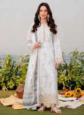 Shezlin By Aabyaan Embroidered Chikankari 3 Piece Unstitched Suit ABY25S D-AR-04 AYSEL