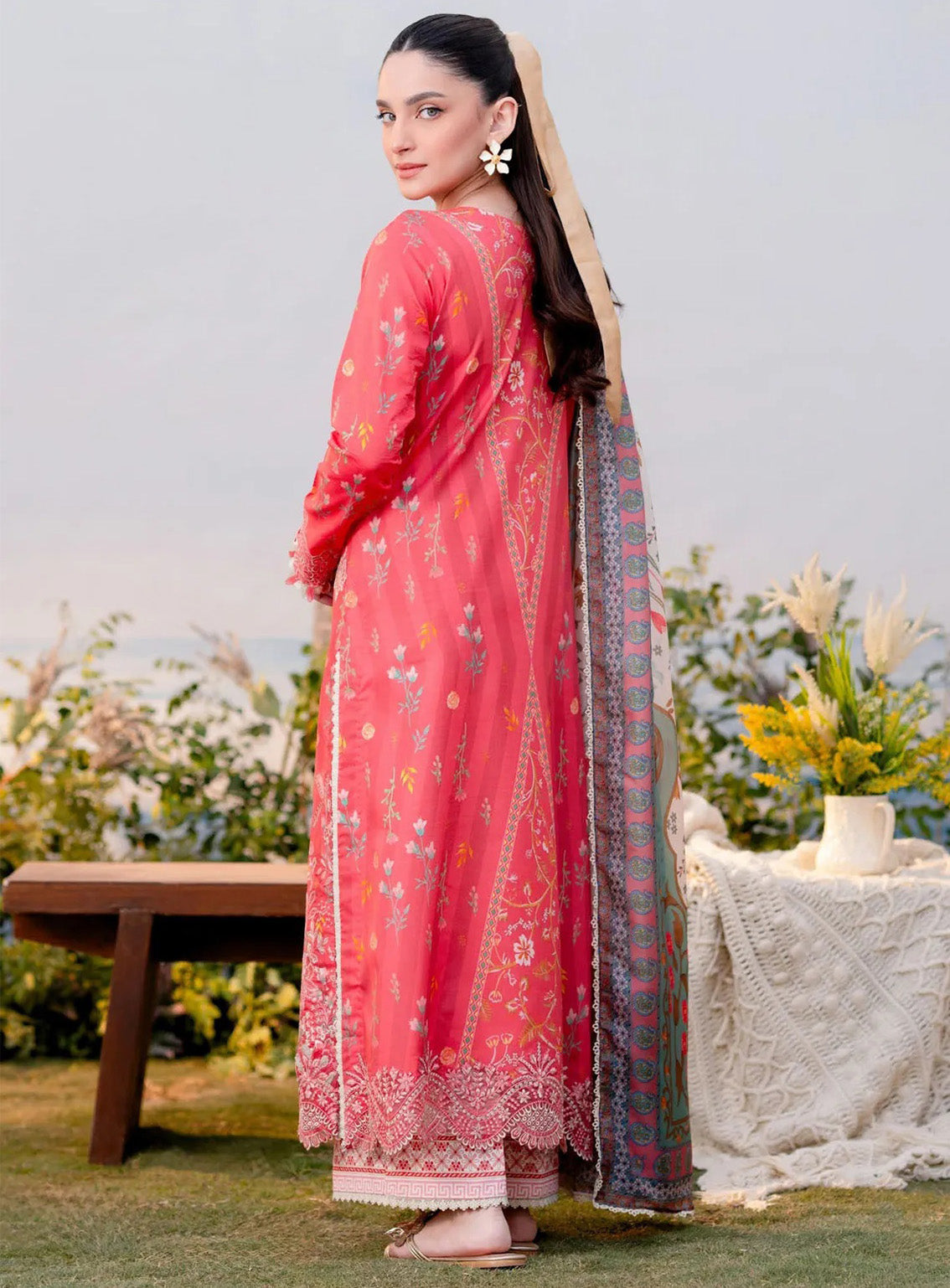 Shezlin By Aabyaan Embroidered Chikankari 3 Piece Unstitched Suit ABY25S D-AR-07 MIRAN Shezlin By Aabyaan Embroidered Chikankari 3 Piece Unstitched Suit ABY25S D-AR-07 MIRAN