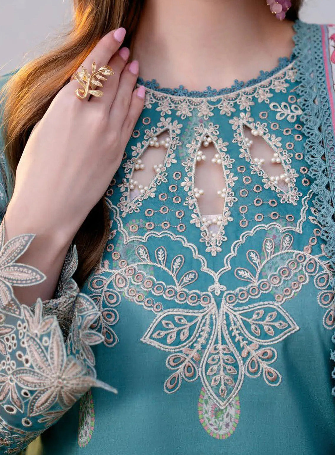 Shezlin By Aabyaan Embroidered Chikankari 3 Piece Unstitched Suit ABY25S D-AR-08 SIBEL Shezlin By Aabyaan Embroidered Chikankari 3 Piece Unstitched Suit ABY25S D-AR-08 SIBEL
