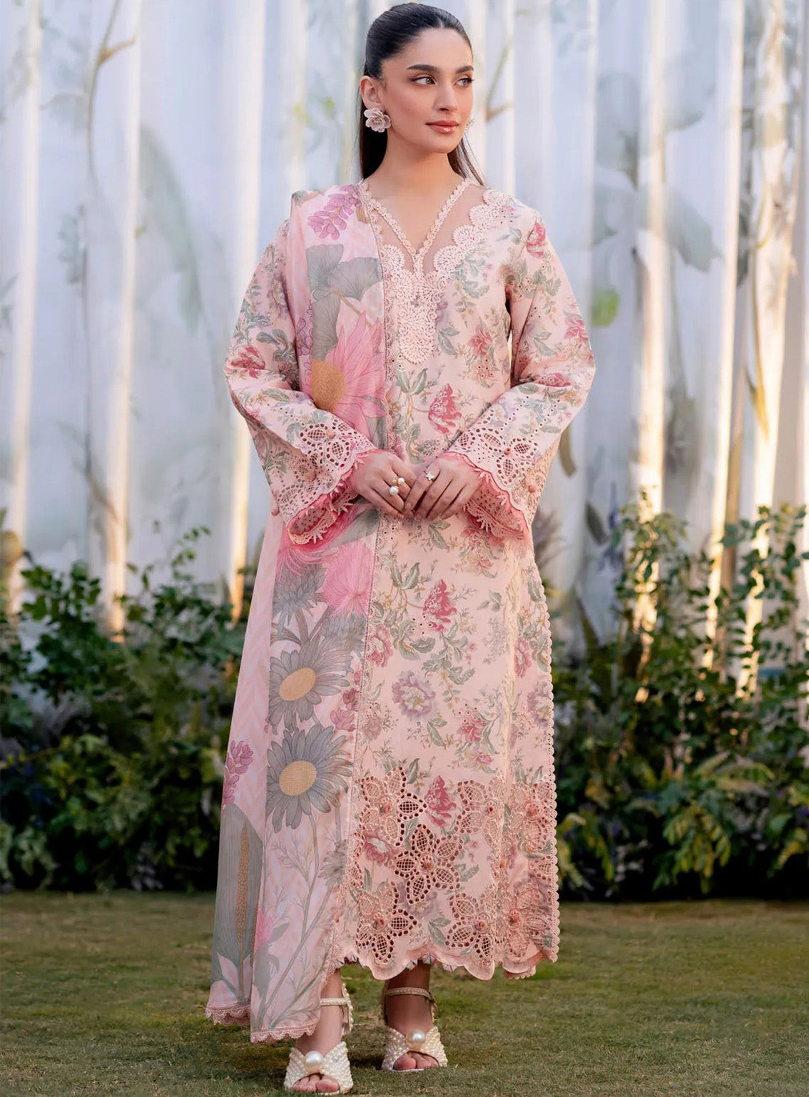 Shezlin By Aabyaan Embroidered Chikankari 3 Piece Unstitched Suit ABY25S D-AR-09 CEREN Shezlin By Aabyaan Embroidered Chikankari 3 Piece Unstitched Suit ABY25S D-AR-09 CEREN