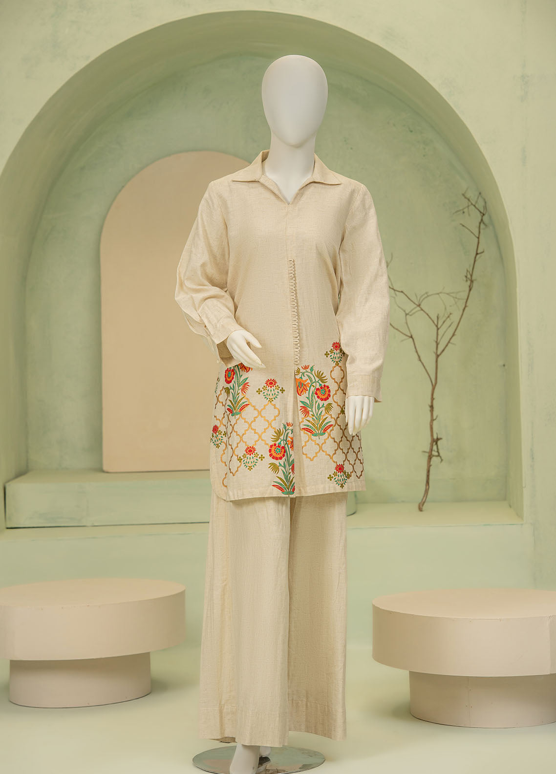 Signature By Riley Printed Linen 2 Piece Stitched Suit RLY25S D-FLORAL BUNCH Signature By Riley Printed Linen 2 Piece Stitched Suit RLY25S D-FLORAL BUNCH