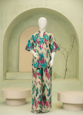 Signature By Riley Printed Viscose Jacquard 2 Piece Stitched Suit RLY25S D-IKAT