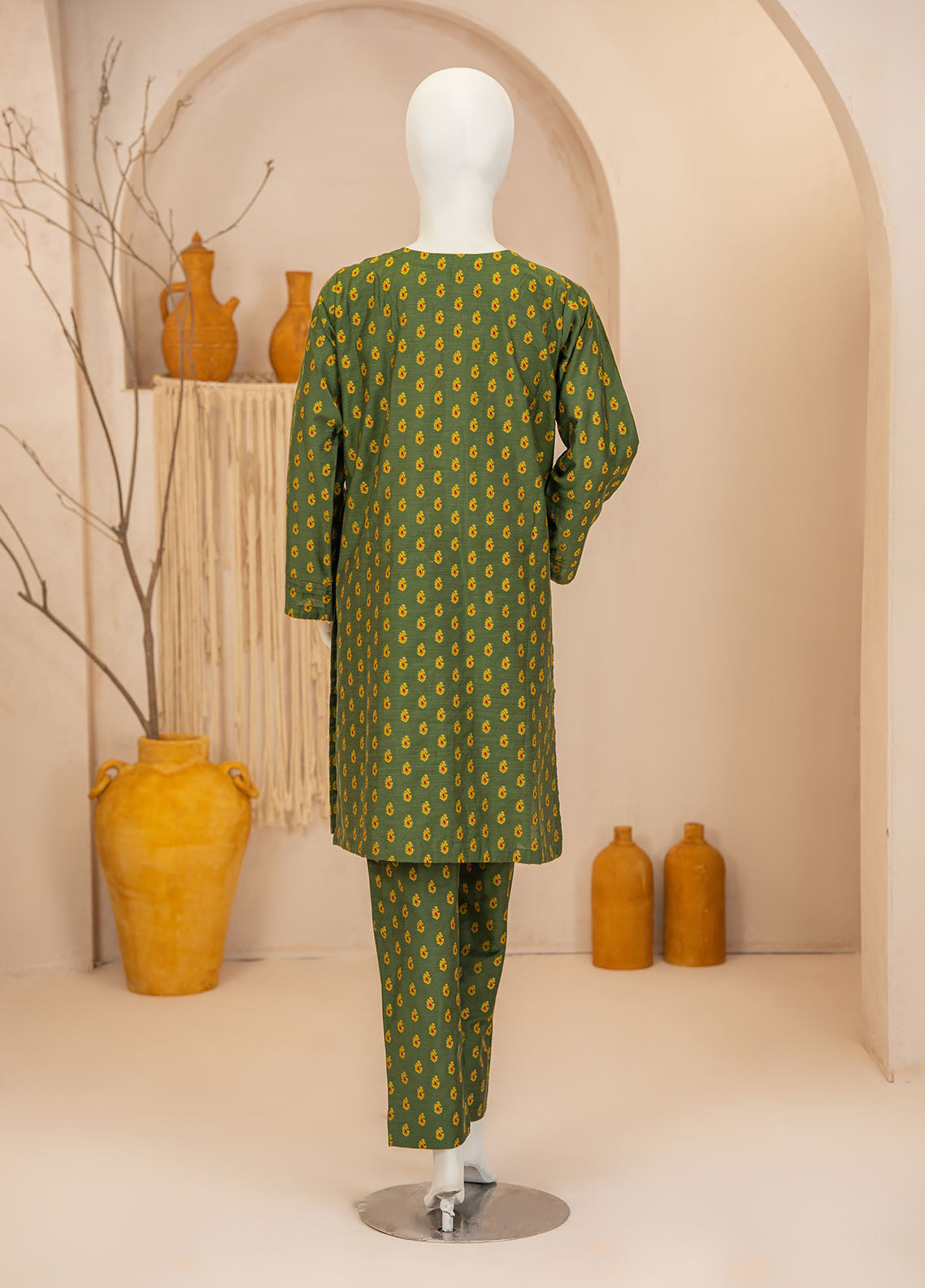 Signature By Riley Printed Viscose Silk Jacquard 2 Piece Stitched Suit RLY25S D-EMERALD Signature By Riley Printed Viscose Silk Jacquard 2 Piece Stitched Suit RLY25S D-EMERALD
