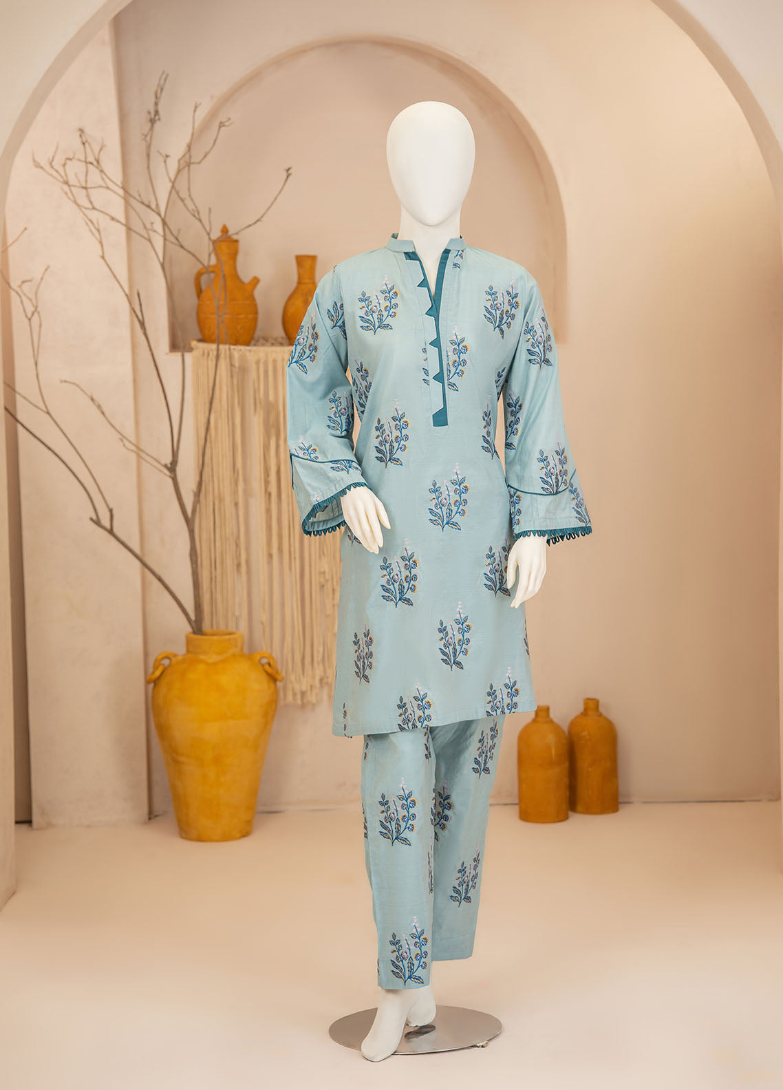 Signature By Riley Printed Viscose Silk Jacquard 2 Piece Stitched Suit RLY25S D-PARADISE Signature By Riley Printed Viscose Silk Jacquard 2 Piece Stitched Suit RLY25S D-PARADISE