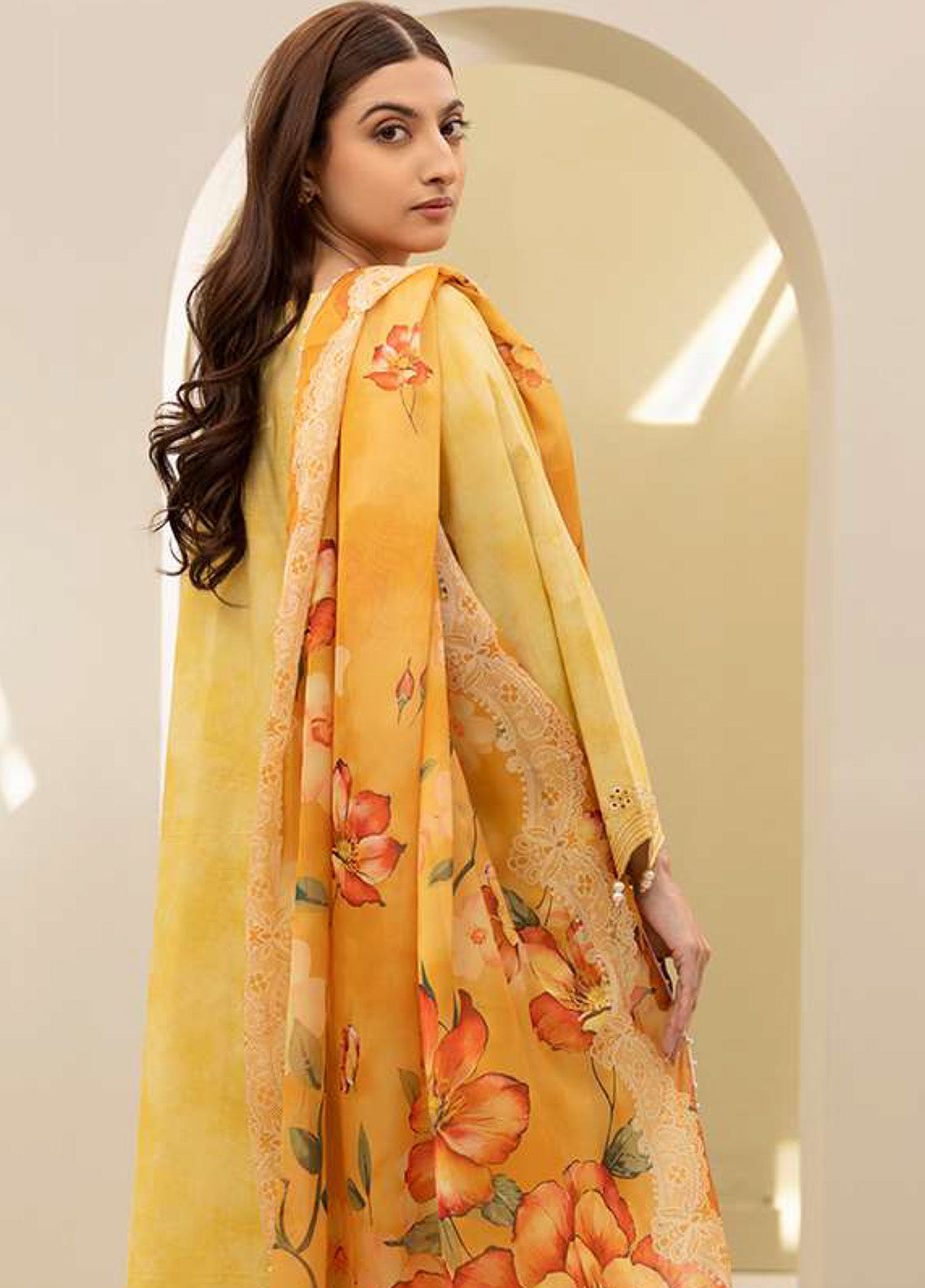 Signature By Zellbury Embroidered Lawn 3 Piece Unstitched Suit WUS25E30151 Signature By Zellbury Embroidered Lawn 3 Piece Unstitched Suit WUS25E30151