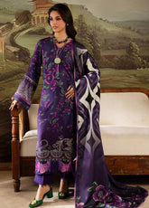 Signature Prints By Nureh Printed Doriya Linen 3 Piece Unstitched Suit NU25SPWS D-SP-173
