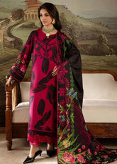 Signature Prints By Nureh Printed Doriya Linen 3 Piece Unstitched Suit NU25SPWS D-SP-177