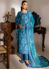 Signature Prints By Nureh Printed Lawn 3 Piece Unstitched Suit NU25SPPL SP-145