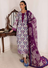 Signature Prints By Nureh Printed Lawn 3 Piece Unstitched Suit NU25SPPL SP-147