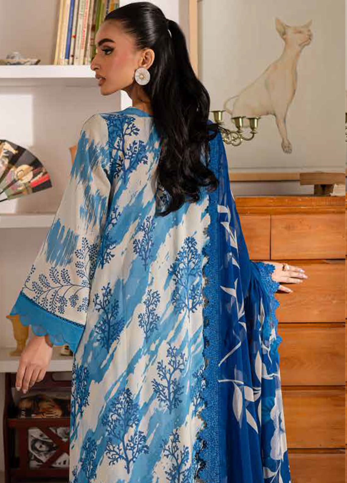 Signature Prints By Nureh Printed Lawn 3 Piece Unstitched Suit NU25SPPL SP-148 Signature Prints By Nureh Printed Lawn 3 Piece Unstitched Suit NU25SPPL SP-148