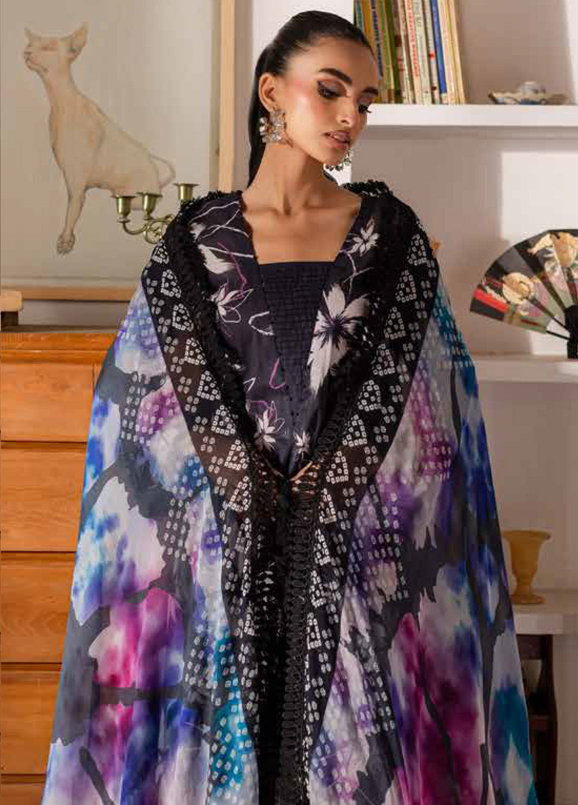 Signature Prints By Nureh Printed Lawn 3 Piece Unstitched Suit NU25SPPL SP-150 Signature Prints By Nureh Printed Lawn 3 Piece Unstitched Suit NU25SPPL SP-150