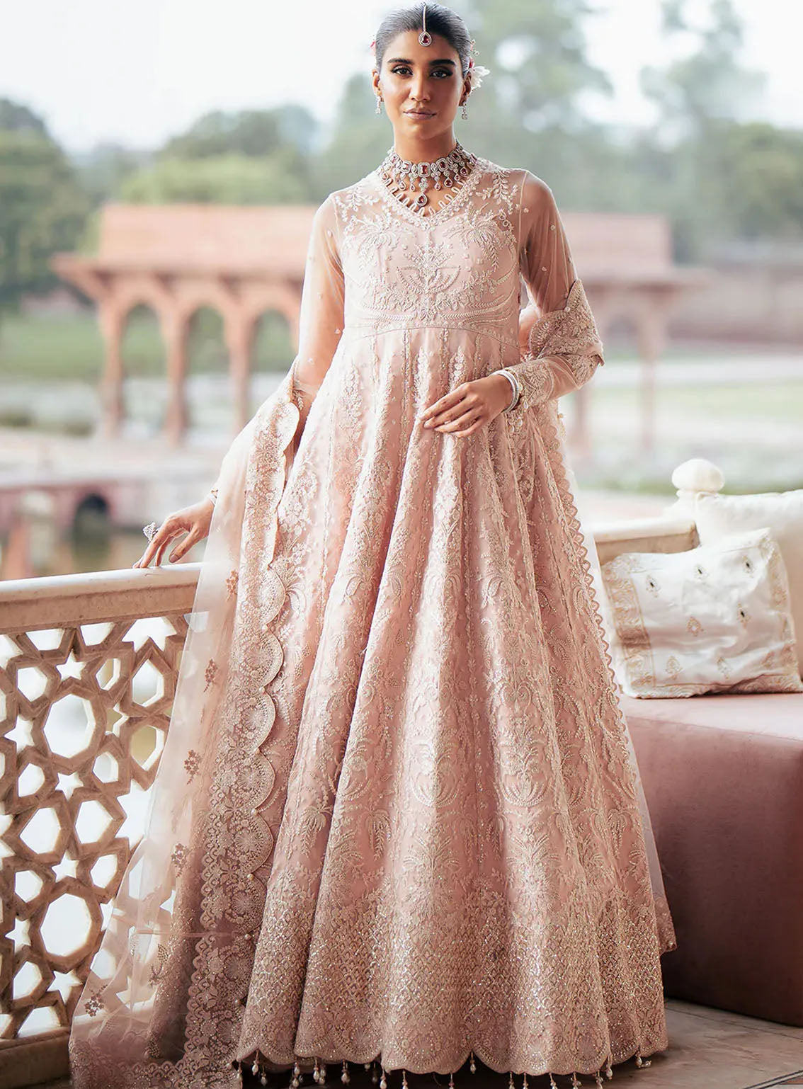 Silsila by Saad Shaikh Embroidered Net 4 Piece Unstitched Suit SSK24SL AZELA Silsila by Saad Shaikh Embroidered Net 4 Piece Unstitched Suit SSK24SL AZELA