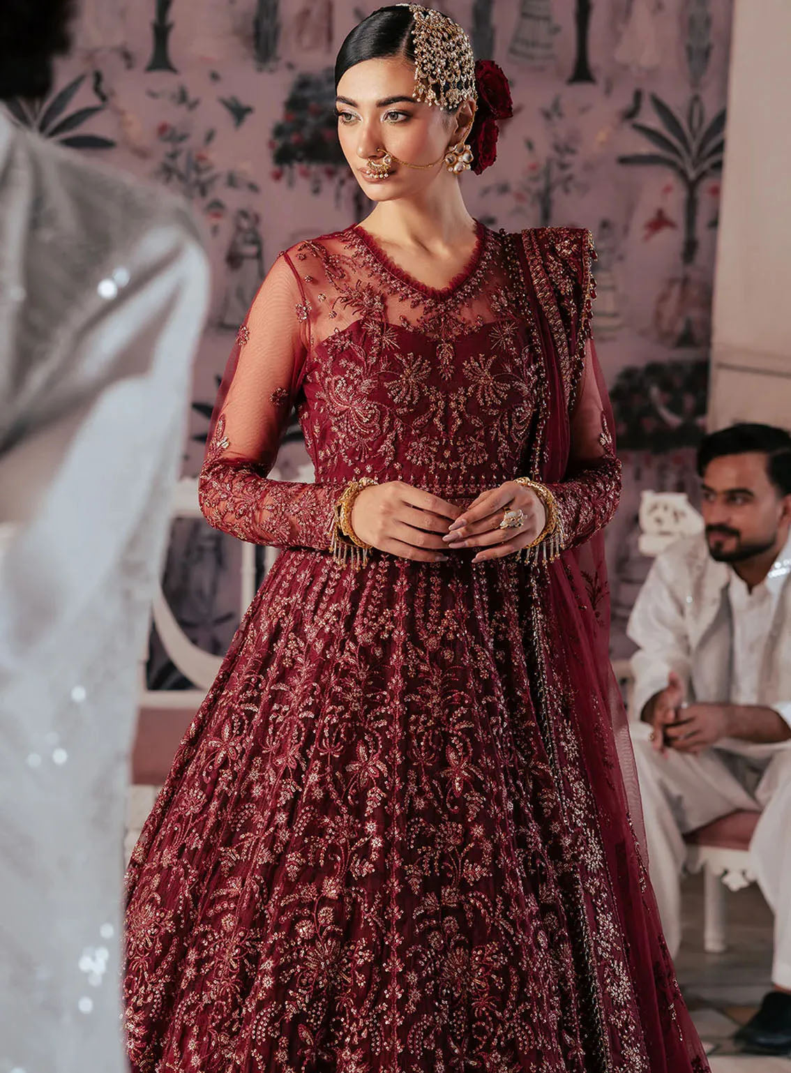 Silsila by Saad Shaikh Embroidered Net 4 Piece Unstitched Suit SSK24SL ELAILA Silsila by Saad Shaikh Embroidered Net 4 Piece Unstitched Suit SSK24SL ELAILA