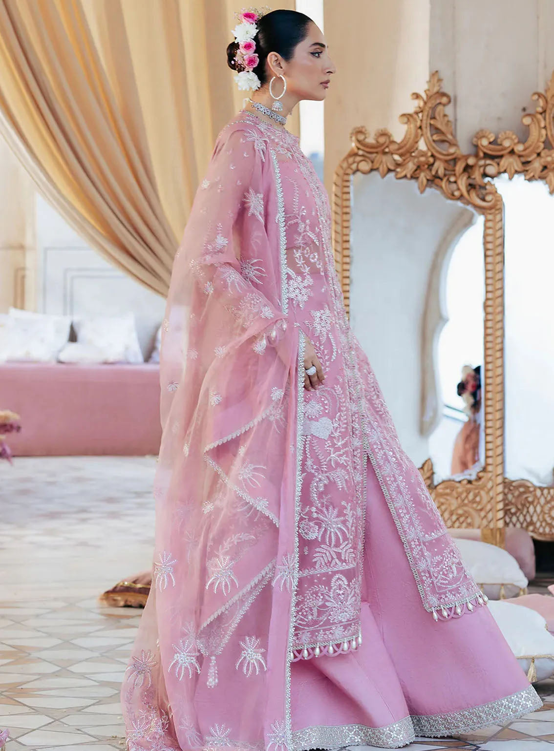 Silsila by Saad Shaikh Embroidered Organza 4 Piece Unstitched Suit SSK24SL LEYA Silsila by Saad Shaikh Embroidered Organza 4 Piece Unstitched Suit SSK24SL LEYA