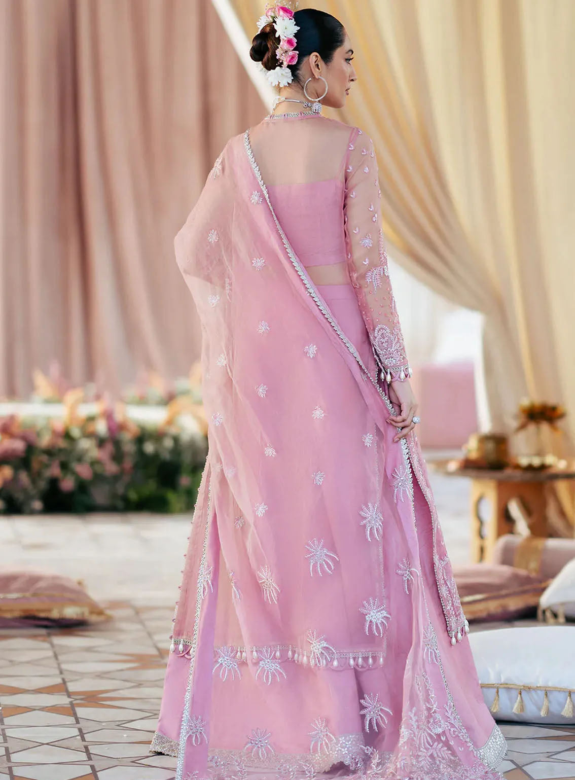 Silsila by Saad Shaikh Embroidered Organza 4 Piece Unstitched Suit SSK24SL LEYA Silsila by Saad Shaikh Embroidered Organza 4 Piece Unstitched Suit SSK24SL LEYA