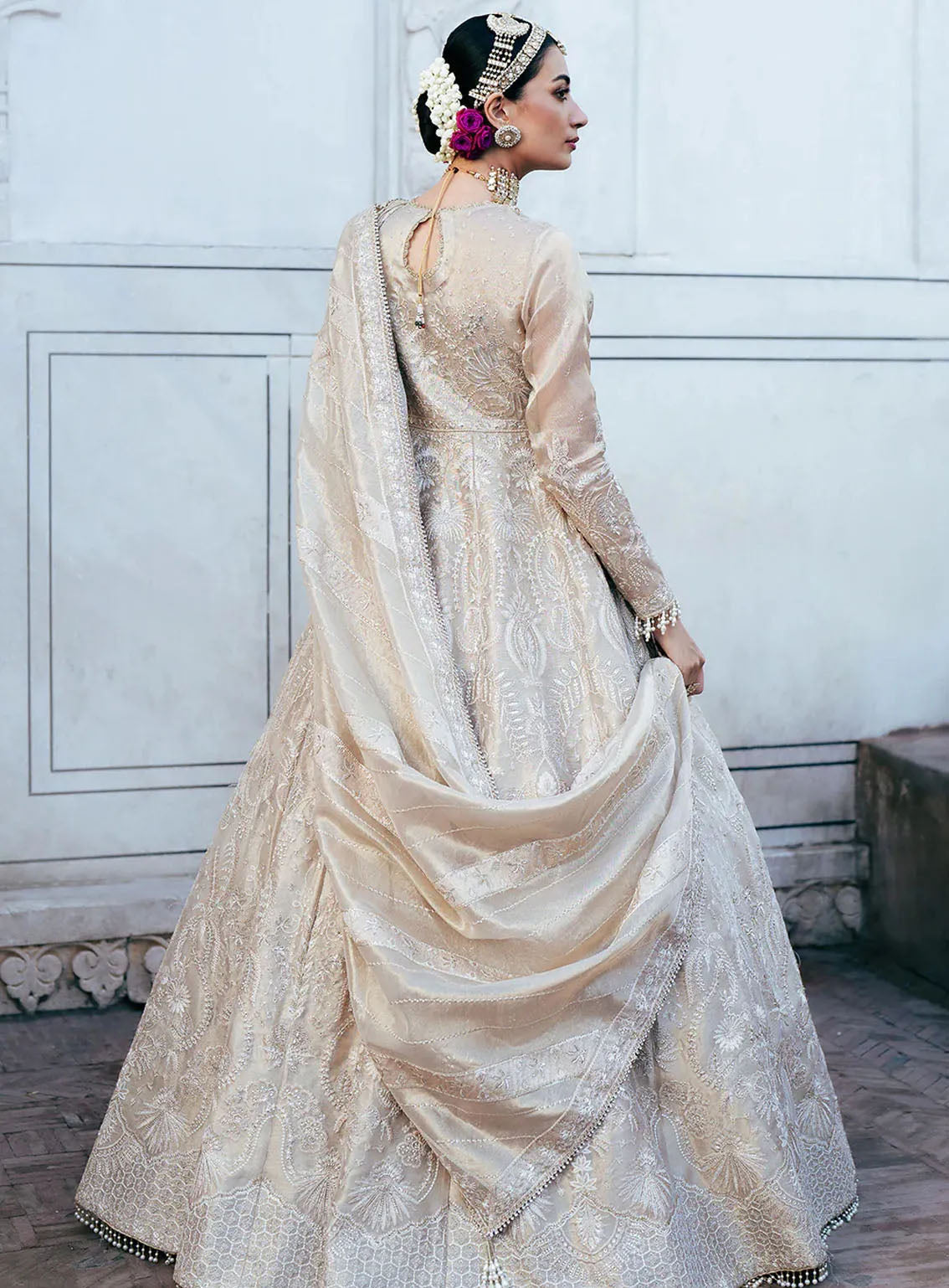 Silsila by Saad Shaikh Massouri Organza 4 Piece Unstitched Suit SSK24SL MIRA Silsila by Saad Shaikh Massouri Organza 4 Piece Unstitched Suit SSK24SL MIRA