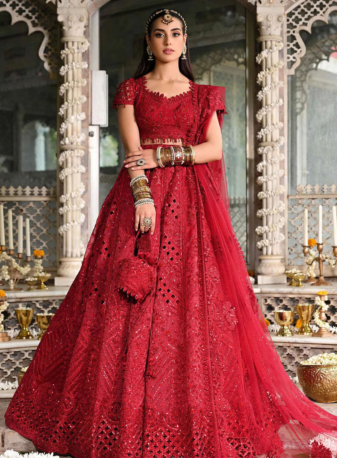 Singhar By Qalamkar Wedding Formals Embroidered Raw Silk 3 Piece Unstitched Suit QLM24SW RF-01 MUSKAAN Singhar By Qalamkar Wedding Formals Embroidered Raw Silk 3 Piece Unstitched Suit QLM24SW RF-01 MUSKAAN