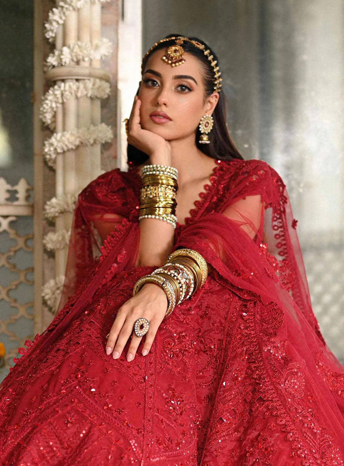 Singhar By Qalamkar Wedding Formals Embroidered Raw Silk 3 Piece Unstitched Suit QLM24SW RF-01 MUSKAAN Singhar By Qalamkar Wedding Formals Embroidered Raw Silk 3 Piece Unstitched Suit QLM24SW RF-01 MUSKAAN