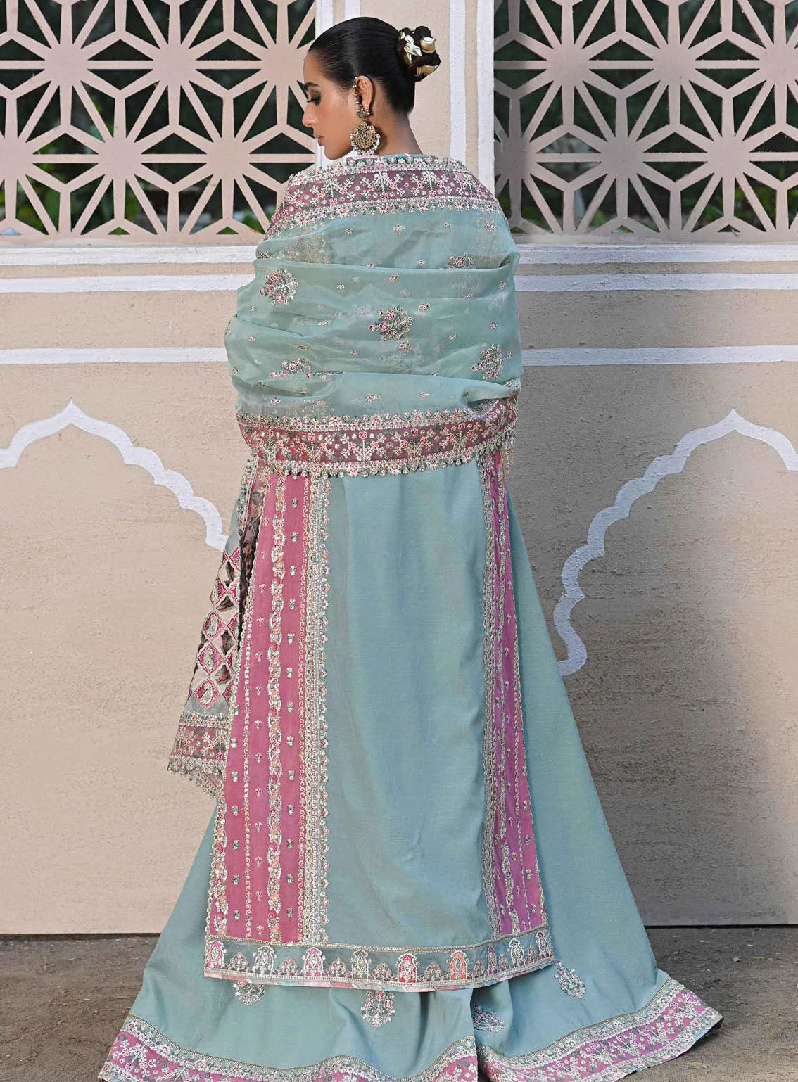 Singhar By Qalamkar Wedding Formals Embroidered Raw Silk 3 Piece Unstitched Suit QLM24SW RF-05 NEVA Singhar By Qalamkar Wedding Formals Embroidered Raw Silk 3 Piece Unstitched Suit QLM24SW RF-05 NEVA