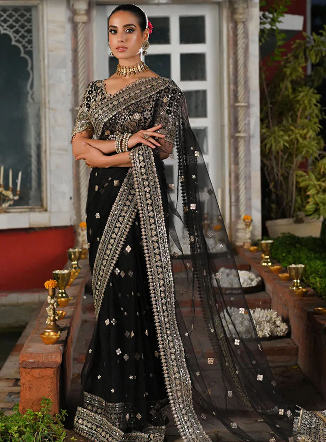 Singhar By Qalamkar Wedding Formals Embroidered Raw Silk 3 Piece Unstitched Suit QLM24SW RF-08 MINHA Singhar By Qalamkar Wedding Formals Embroidered Raw Silk 3 Piece Unstitched Suit QLM24SW RF-08 MINHA