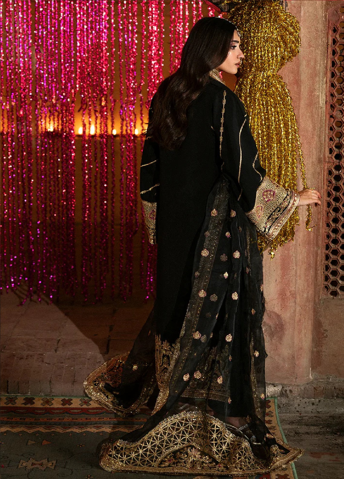 Singhar By Saad Shaikh X Meeral Premium Embroidered Raw Silk 3 Piece Unstitched Suit SSK25SPS D-1174 YASMIN Singhar By Saad Shaikh X Meeral Premium Embroidered Raw Silk 3 Piece Unstitched Suit SSK25SPS D-1174 YASMIN