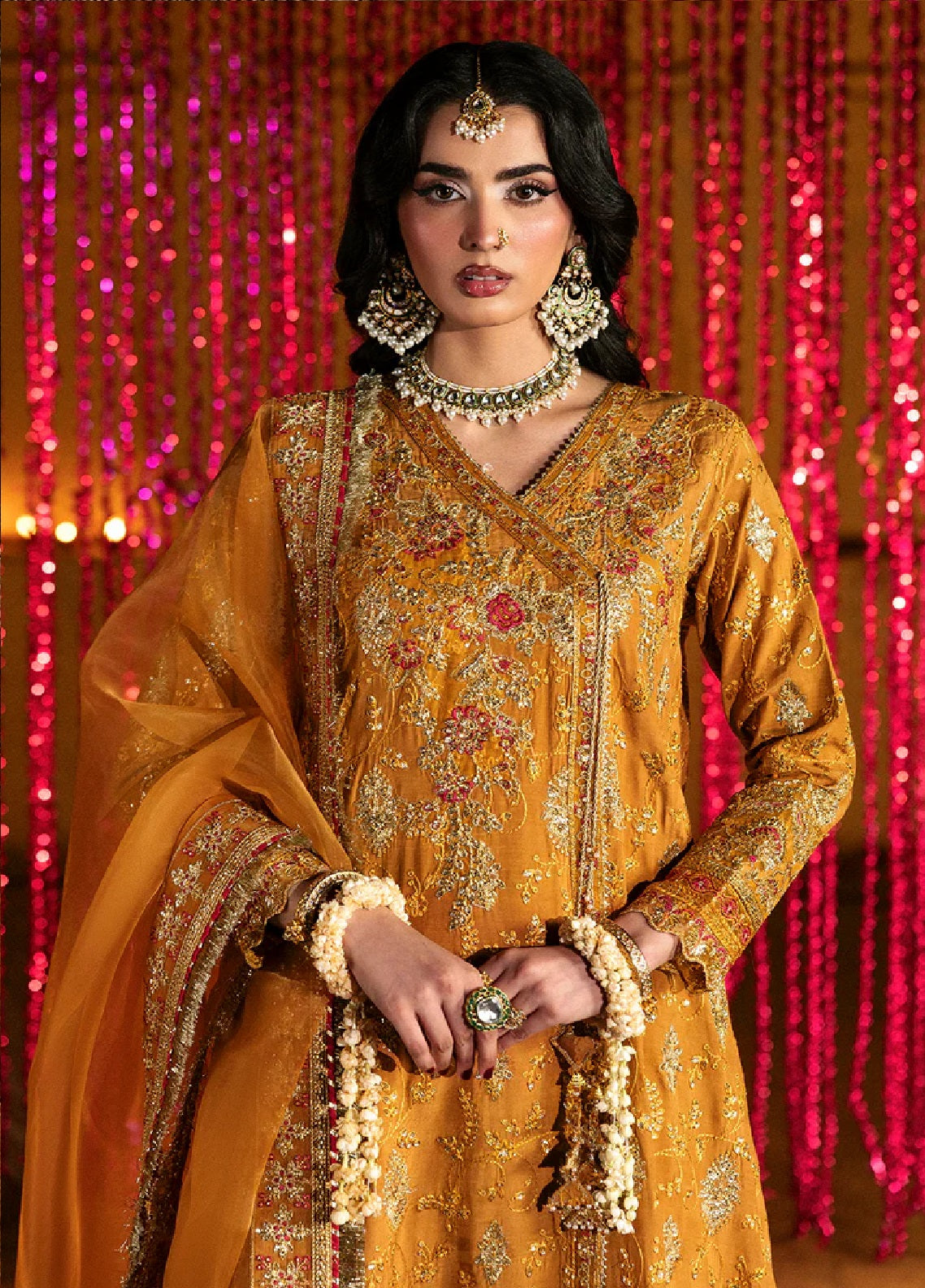 Singhar By Saad Shaikh X Meeral Premium Embroidered Raw Silk 3 Piece Unstitched Suit SSK25SPS D-1177 KAYA Singhar By Saad Shaikh X Meeral Premium Embroidered Raw Silk 3 Piece Unstitched Suit SSK25SPS D-1177 KAYA