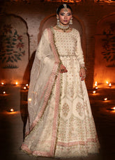 Singhar By Saad Shaikh X Meeral Premium Embroidered Raw Silk 3 Piece Unstitched Suit SSK25SPS D-1178 SITARA