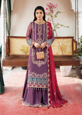Sitarah By Imrozia Embroidered Chiffon 3 Piece Unstitched Suit IM24LC I-209 NAJMA
