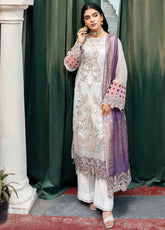 Sitarah By Imrozia Embroidered Chiffon 3 Piece Unstitched Suit IM24LC I-215 ZIA