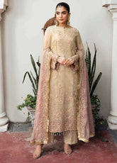 Sitarah By Imrozia Embroidered Chiffon 3 Piece Unstitched Suit IM24LC I-217 SOHANA
