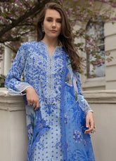 SN Basics By Sobia Nazir Embroidered Lawn 3 Piece Unstitched Suit SN25SNB D-1B