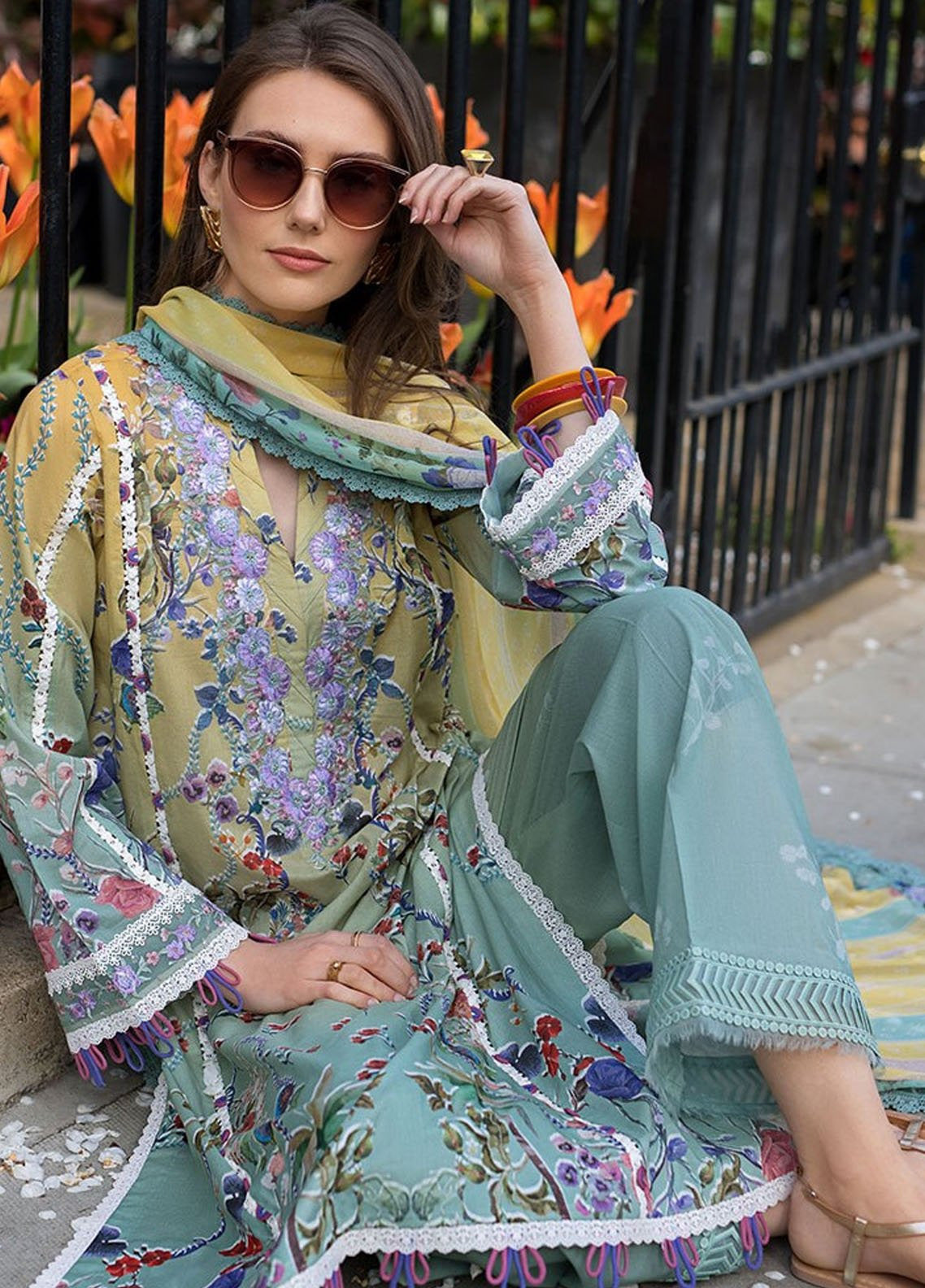 SN Basics By Sobia Nazir Embroidered Lawn 3 Piece Unstitched Suit SN25SNB D-2B SN Basics By Sobia Nazir Embroidered Lawn 3 Piece Unstitched Suit SN25SNB D-2B