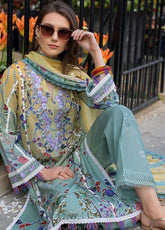 SN Basics By Sobia Nazir Embroidered Lawn 3 Piece Unstitched Suit SN25SNB D-2B